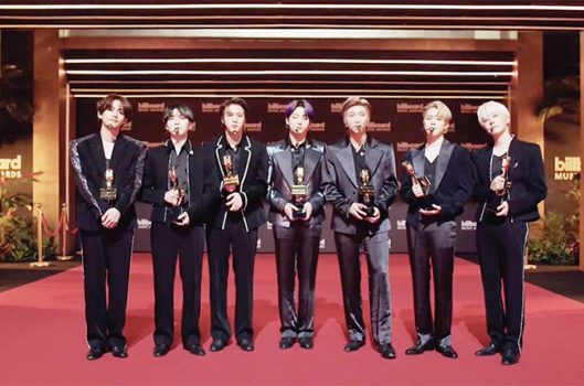 BTS's "Dynamite" topped Billboard Music Awards sales list in 2021.